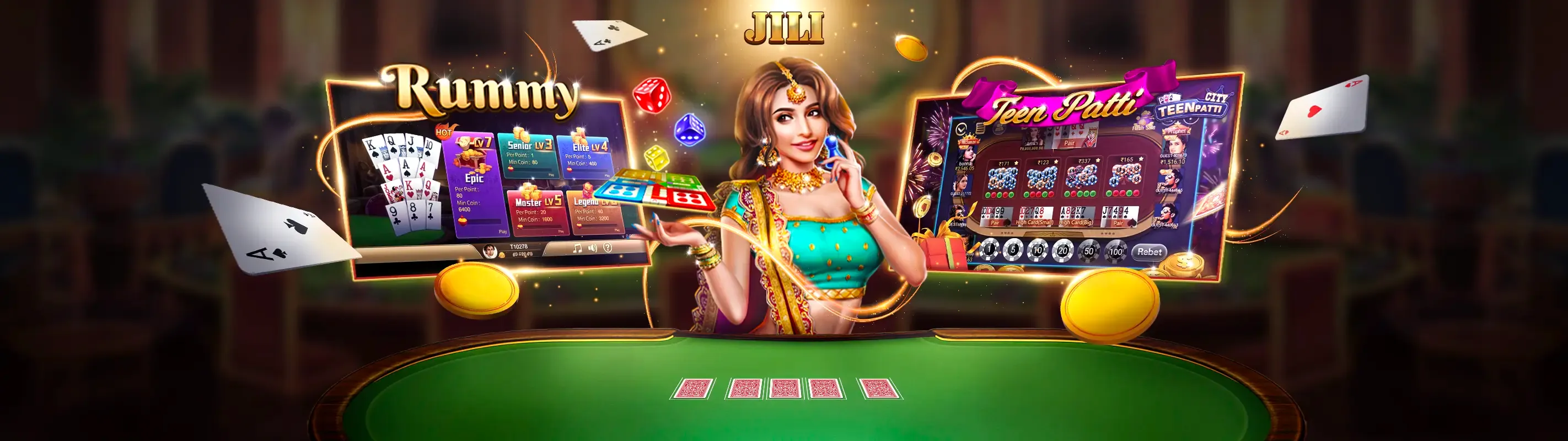 Hình ảnh sang trọng của Câu lạc bộ VIP Sun Vip với thẻ VIP vàng và chip casino lấp lánh